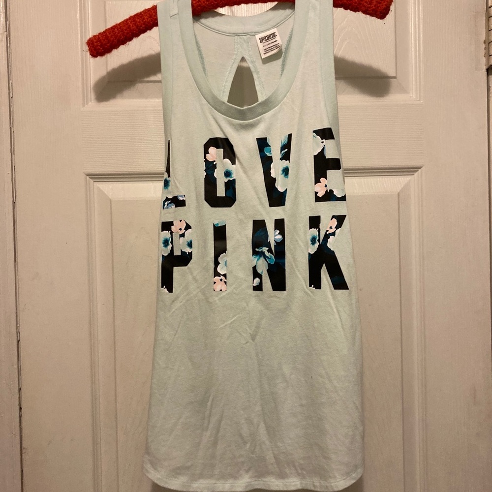 Pink backless shirt